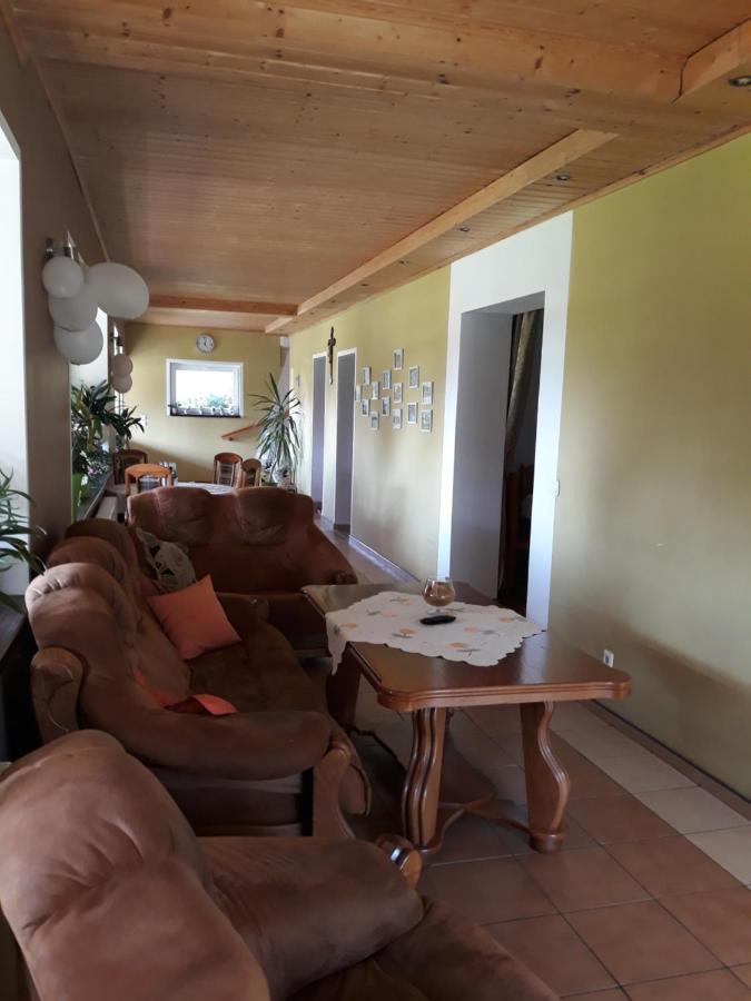 Pod Piramida Villa Ługniany Buitenkant foto