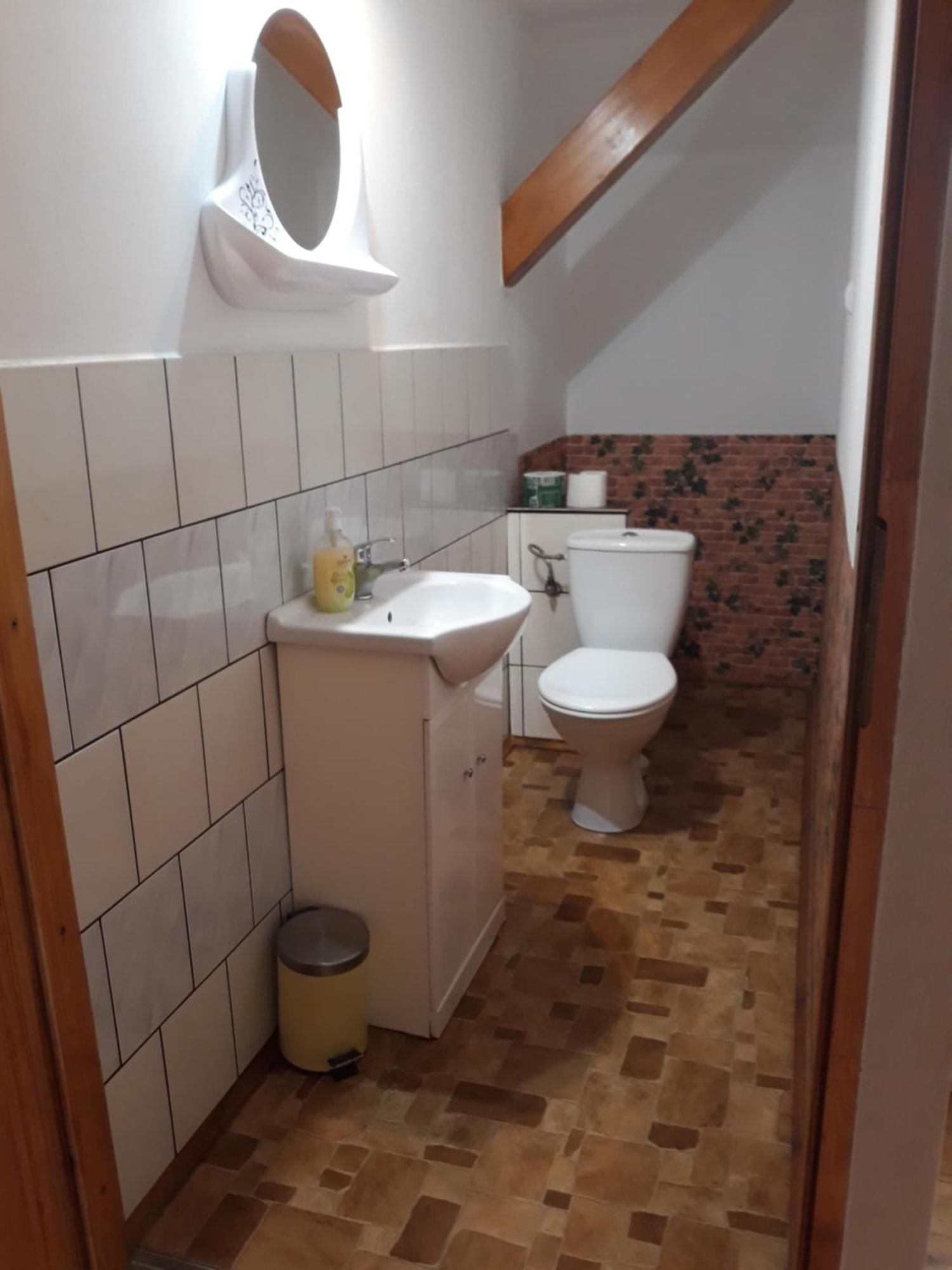 Pod Piramida Villa Ługniany Buitenkant foto